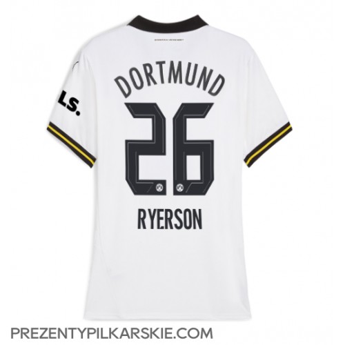 Stroje piłkarskie Borussia Dortmund Julian Ryerson #26 Koszulka Trzeciej dla damskie 2024-25 Krótki Rękaw